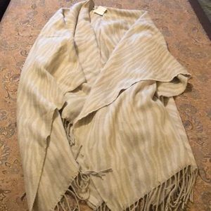 Cute animal print  shawl/blanket scarf/poncho.